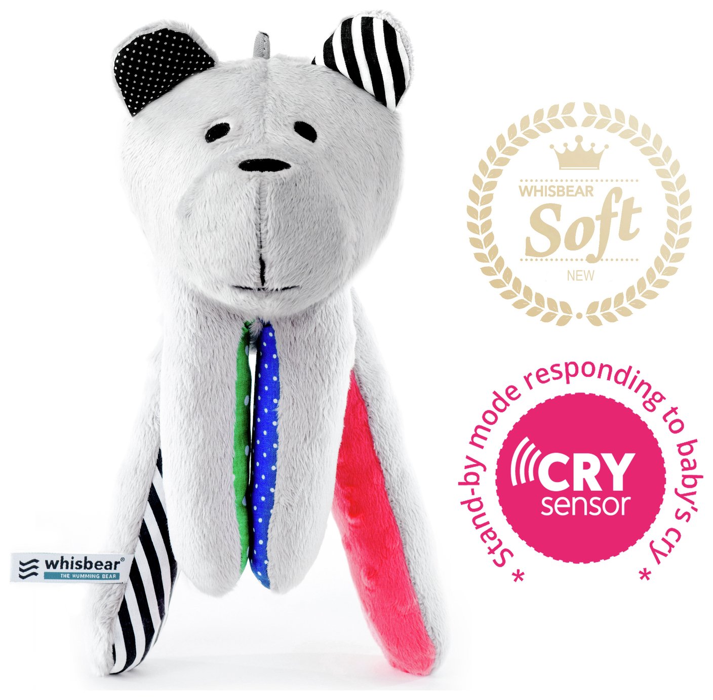 Whisbear Humming Bear with Cry Sensor Review