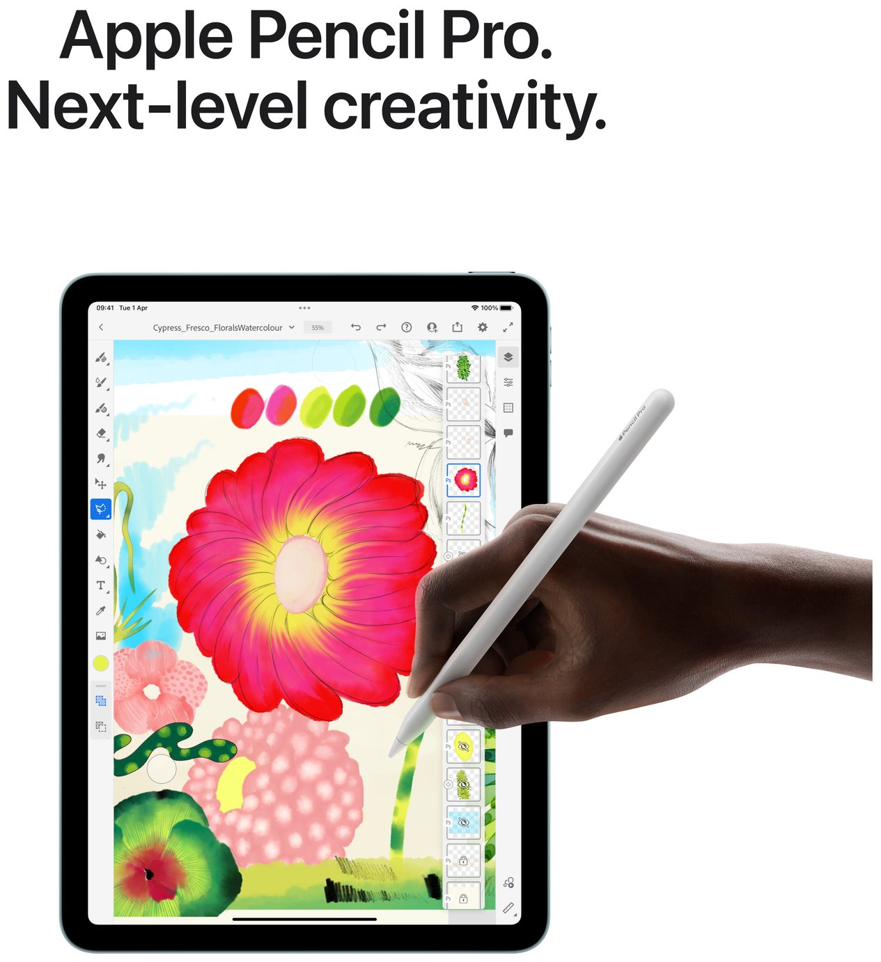 Buy Apple iPad Air 2025 11 Inch Wi-Fi 128GB - Blue | iPad | Argos