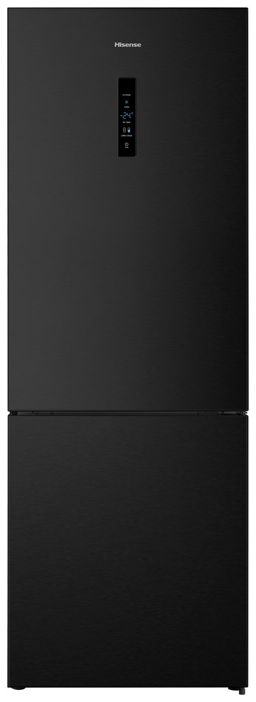 Hisense RB645N4BFE Freestanding Fridge Freezer - Black