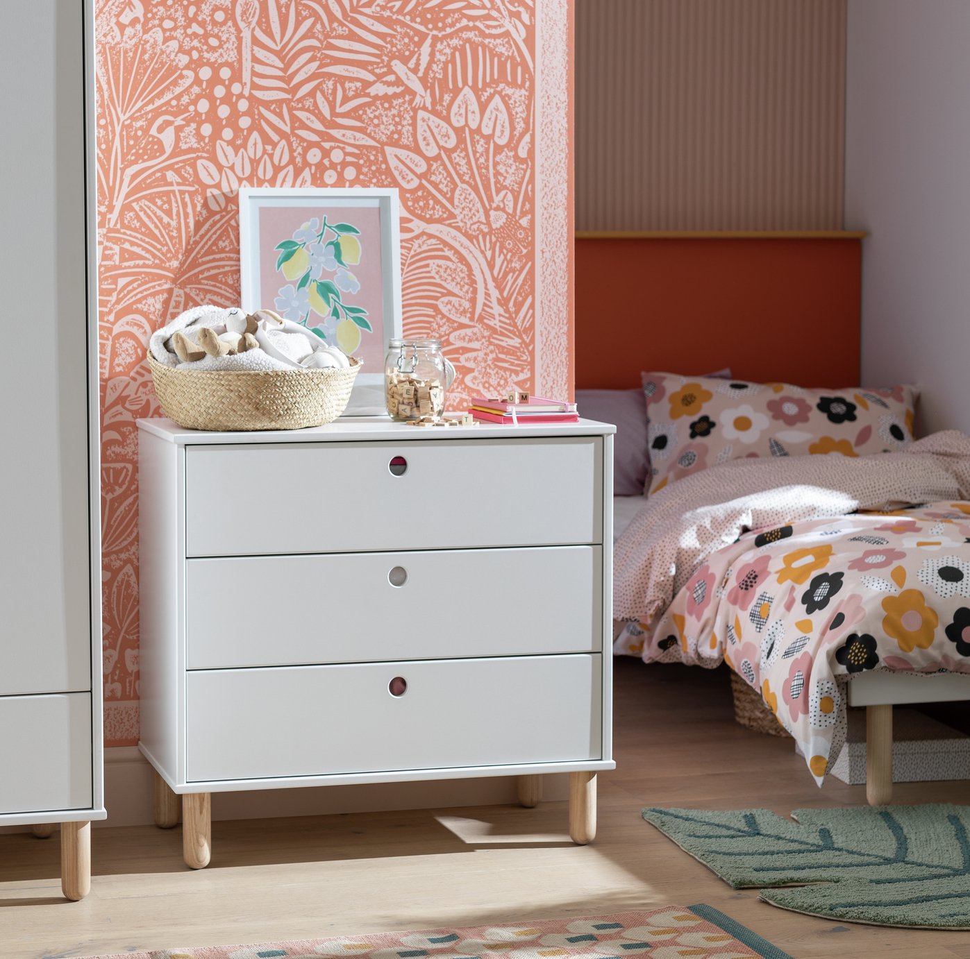 Habitat Kids Eden 3 Chest of Drawers - White