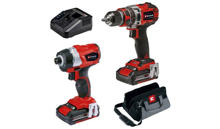 Einhell  Cordless Impact Drill And Impact Driver Set - 18V