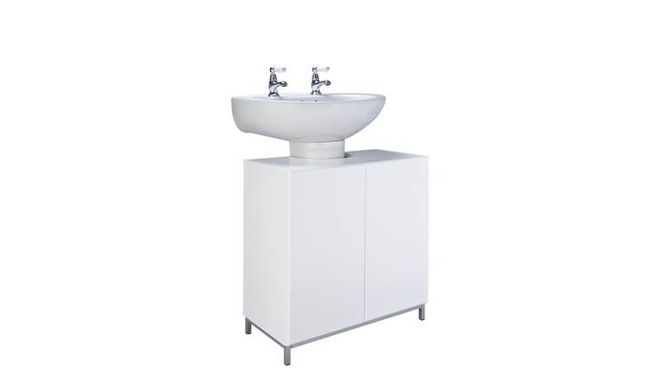 Buy Argos Home Gloss Under Sink Unit White Under Sink Storage Argos