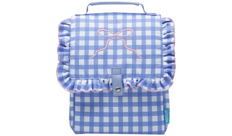 Smash Gingham Ribbon Lunch Bag