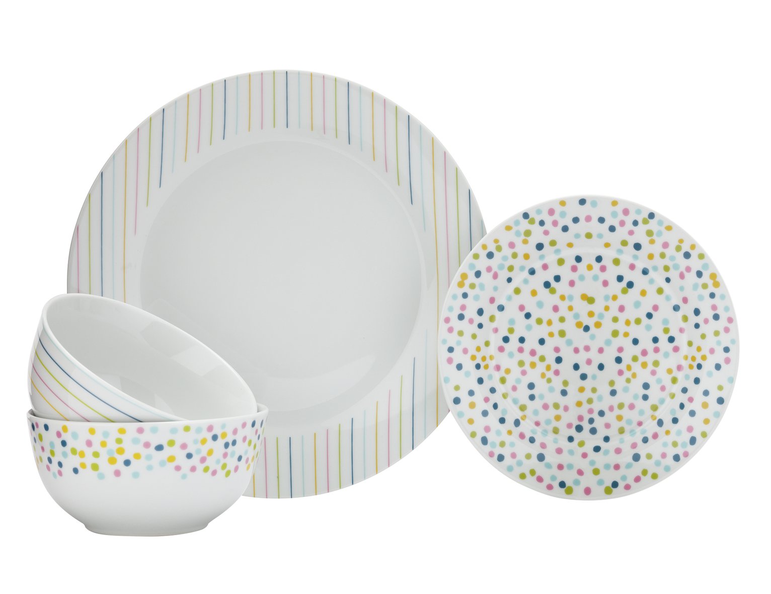 Argos Home Brights 12 Piece Dinner Set Review