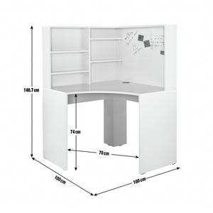 Corner desk 100cm deals