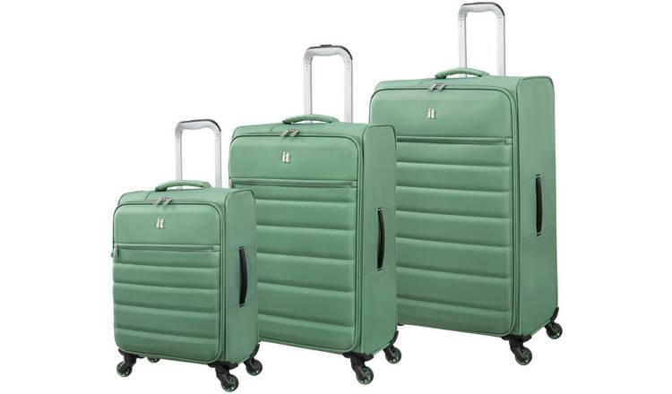 IT Luggage Striving 3pc 8 Wheel Suitcase Set - Hedge Green