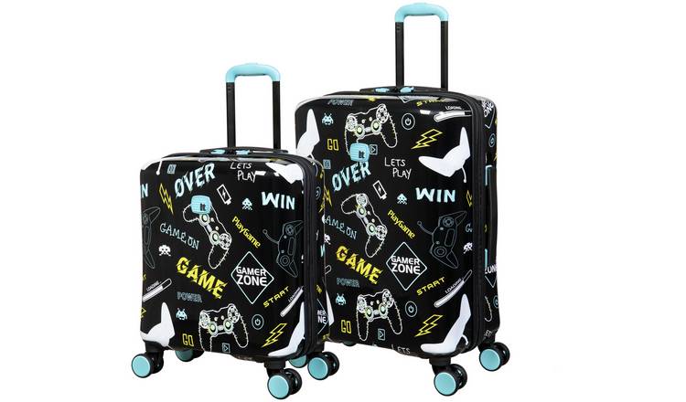 IT Luggage Liquified 2pc 8 Wheel Kids Suitcase Set