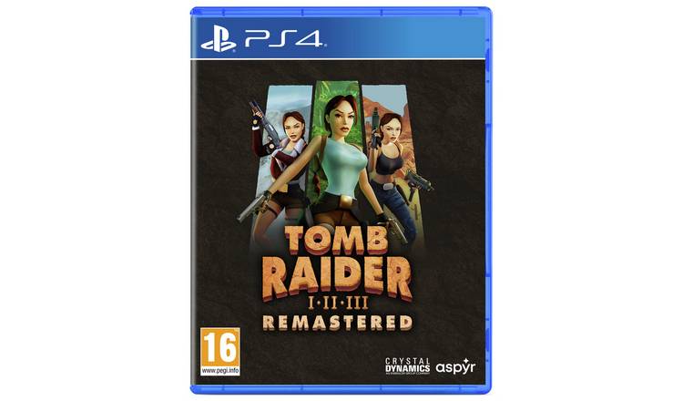 Tomb Raider I-III Remastered PS4 Game