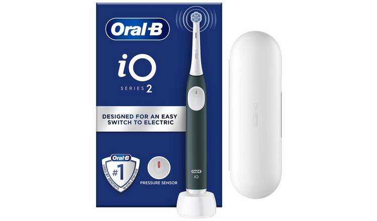 Oral-B iO Series 2 Electric Toothbrush Green (+Travel Case)