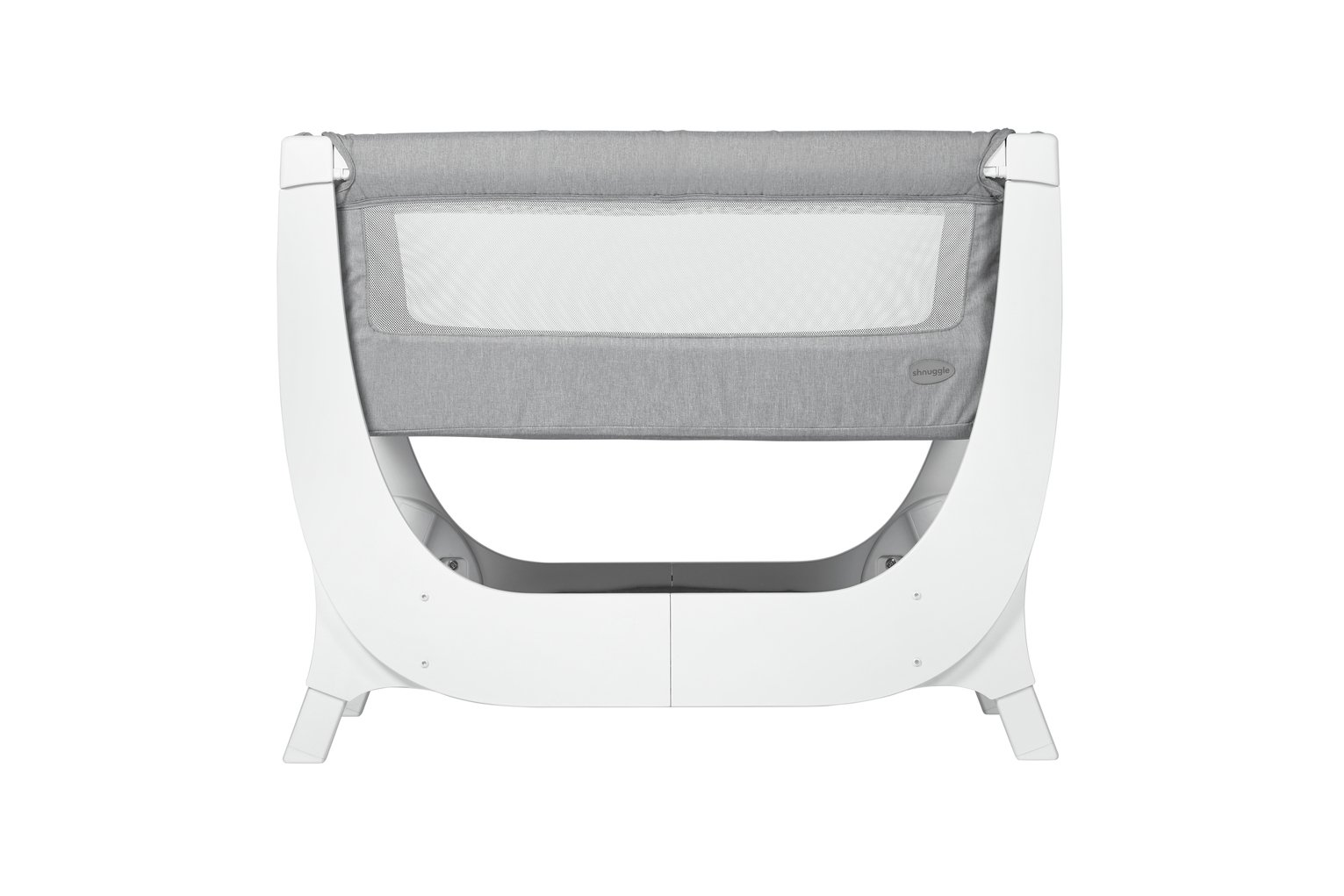 Shnuggle Air Bedside Crib - Dove Grey