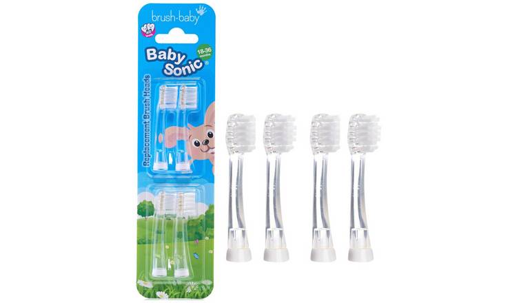 BabySonic Electric Toothbrush Heads - 4 Pack