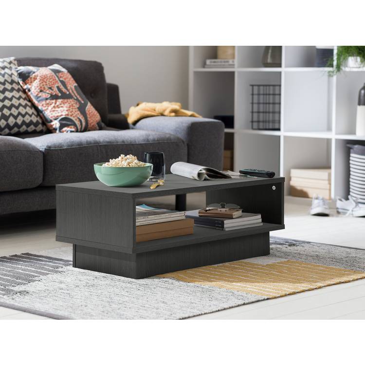 Argos Home Cubes 1 Shelf Coffee Table - Black 0