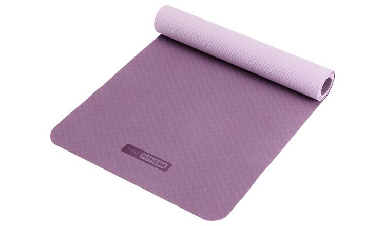 Pro Fitness 5mm Thickness TPE Yoga Mat - Pink