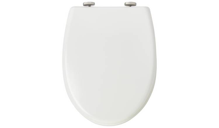 Argos Home Plastic Family Toilet Seat - White 