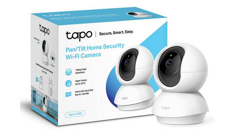 TP-Link Tapo C200 Pan/Tilt Wi-Fi Smart Indoor Cam CCTV