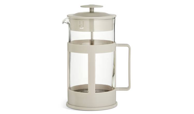 Habitat 8 Cup Plastic 1000ml Cafetiere - Grey