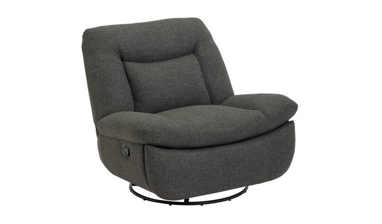 Argos Home Vaughan Fabric Recliner Chair - Grey