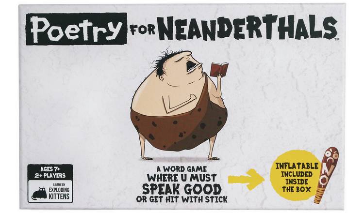 Buy Poetry For Neanderthals Card Game Trading Cards And Card Games Argos