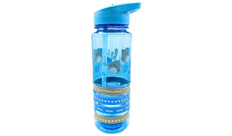 Hox Squishmallows Gordon The Shark Sipper Water Bottle-580ml