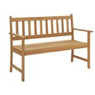 Buy Argos Home Newbury Wooden 2 Seater Garden Bench - Light Wood ...
