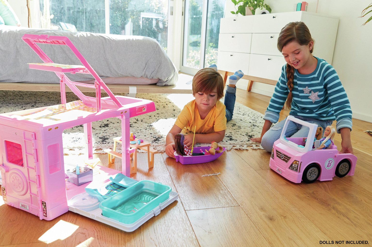 argos toys barbie camper van