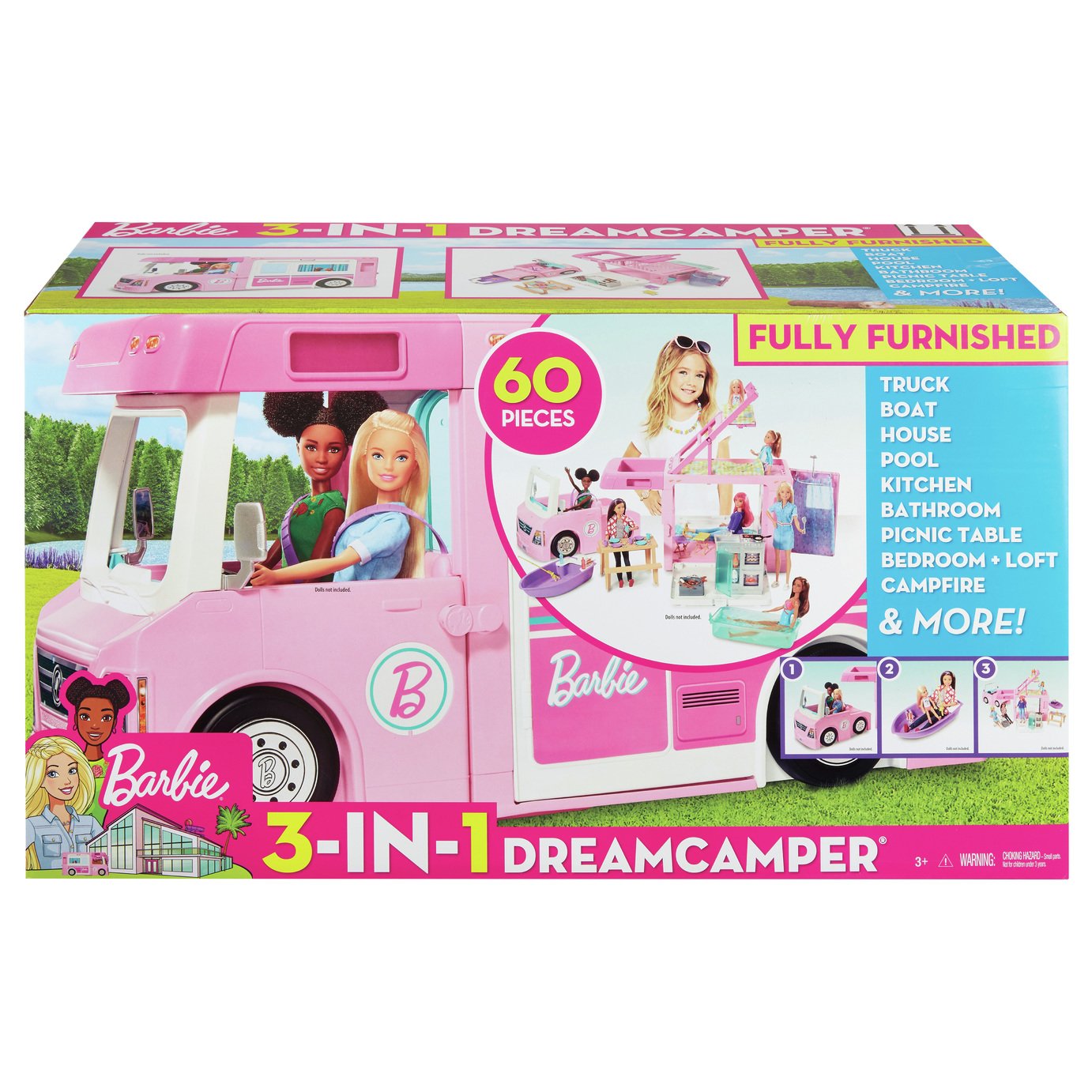 argos toys barbie camper van