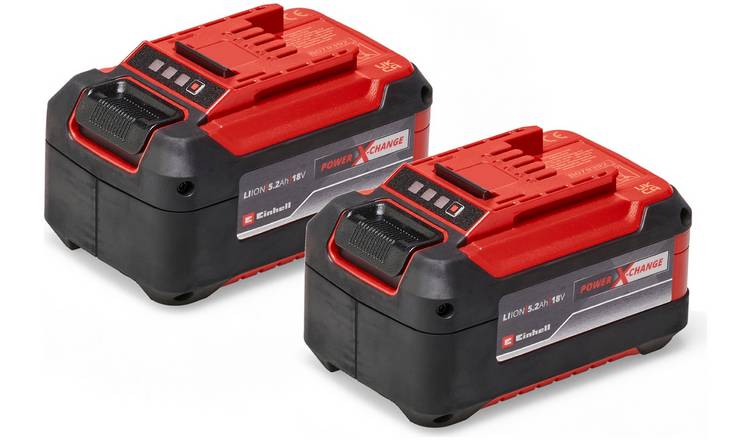 Einhell Power X-Change 18V 5.2Ah Battery - Pack of 2