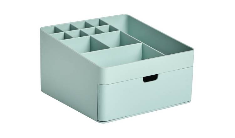 Argos Home Cosmetics Desktop Organiser - Soft Green