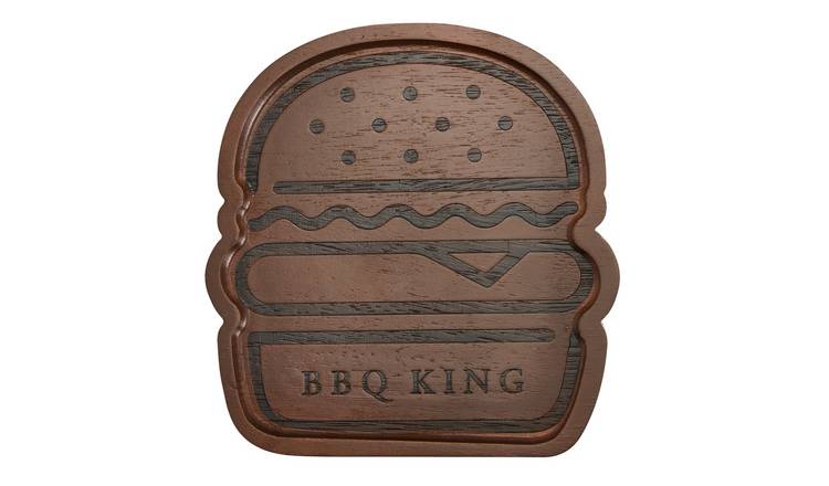 Home Barbeque King Burger Board