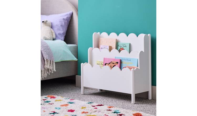 Habitat Kids Scalloped Bookcase - White