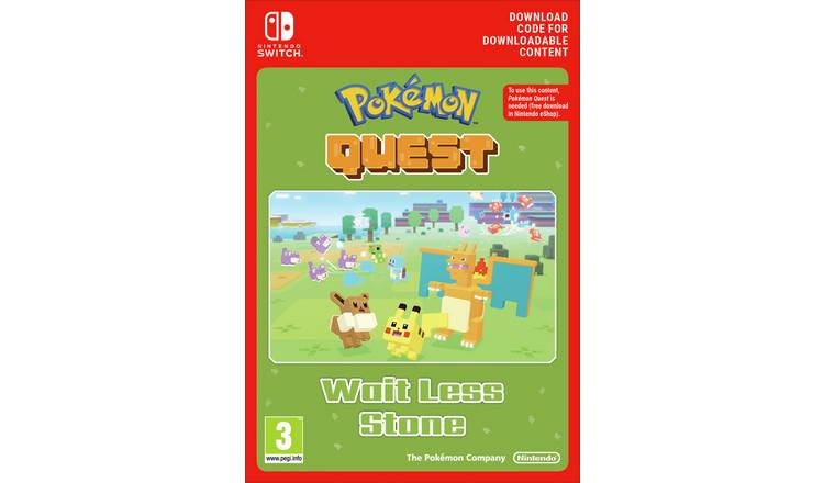 Pokemon Quest: Wait Less Stone - Switch Game DLC