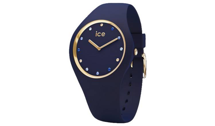 Ice-Watch Cosmos Blue Silicone Strap Watch 