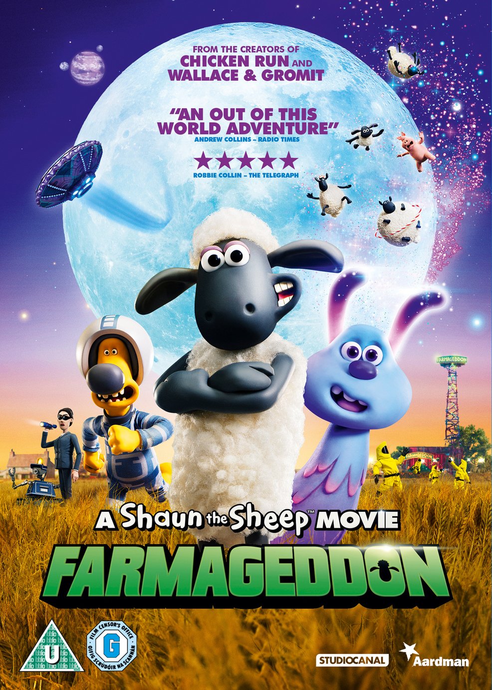 A Shaun the Sheep Movie: Farmageddon DVD Review