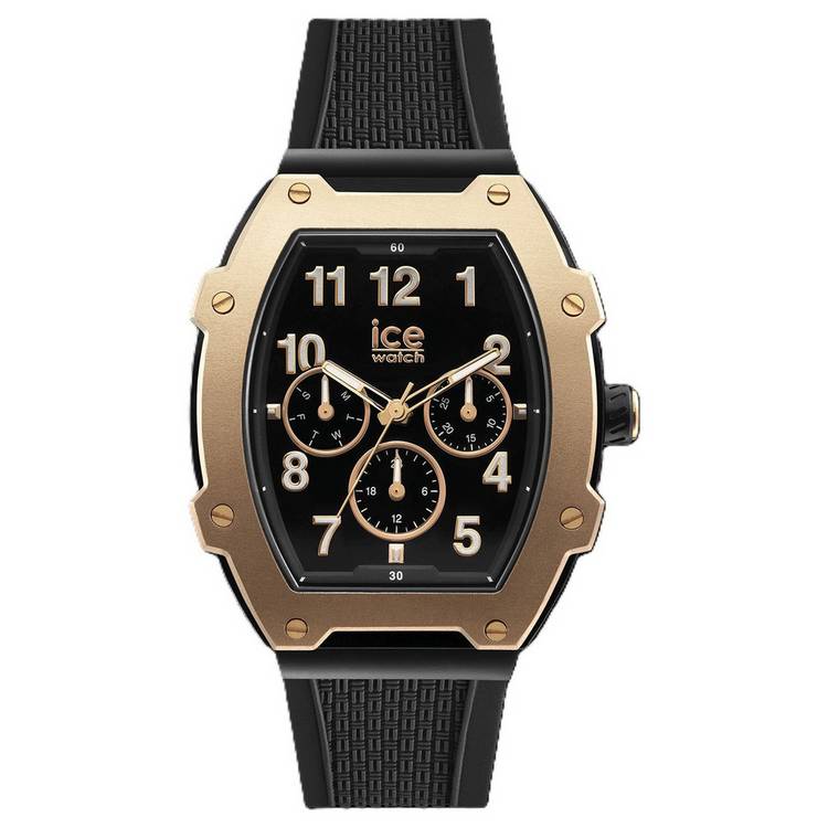 ICE-Watch Boliday Black Silicone Strap Watch 0
