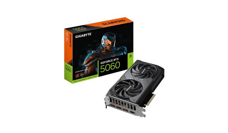 Gigabyte GeForce RTX 5060 Windforce OC 8GB Graphics Card
