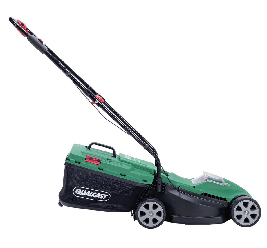 NEW Qualcast Cordless Electric Lawnmover & Grass Trimmer 24V Lithium ...