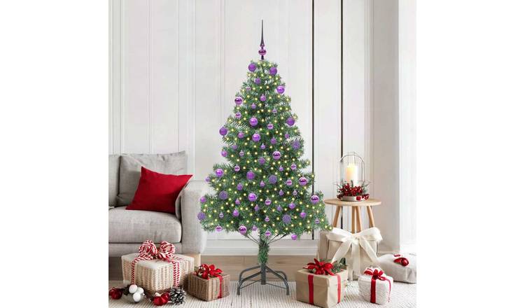 Walplus 300 LED Bulb Lights Artificial Christmas Tree - Green - 180 cm