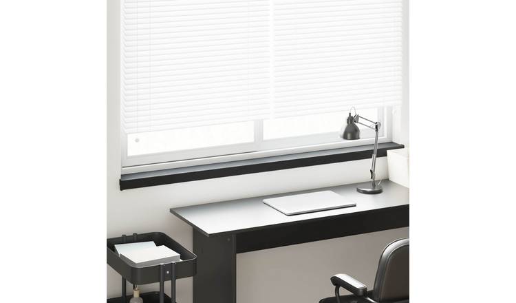 Walplus PVC Wood Grain Effect Window Sill - Black - 120 x 15 x 4.5 cm