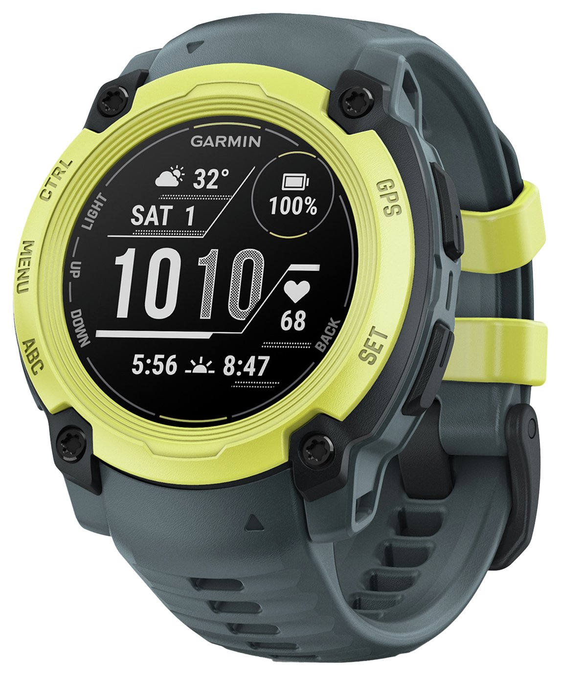 Garmin Instinct E 40mm GPS Smart Watch - Lime/ Twilight