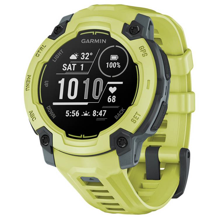 Garmin Instinct E 45mm GPS Smart Watch - Electric Lime 0