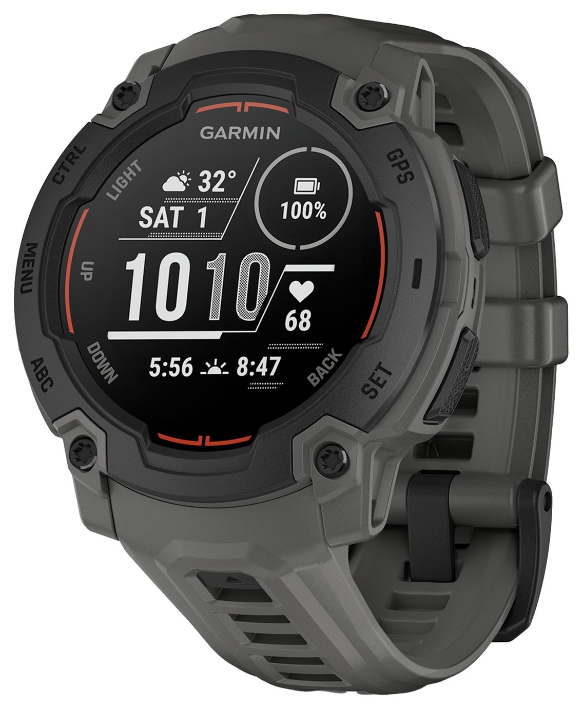 Garmin Instinct E 45mm GPS Smart Watch - Charcoal