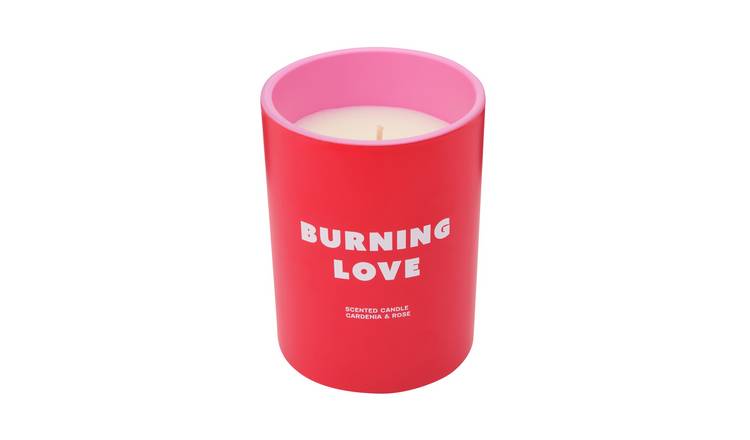 Home BURNING LOVE Medium Candle - Gardenia and Rose