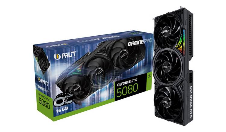 Palit GeForce RTX 5080 GamingPro OC 16GB Graphics Card