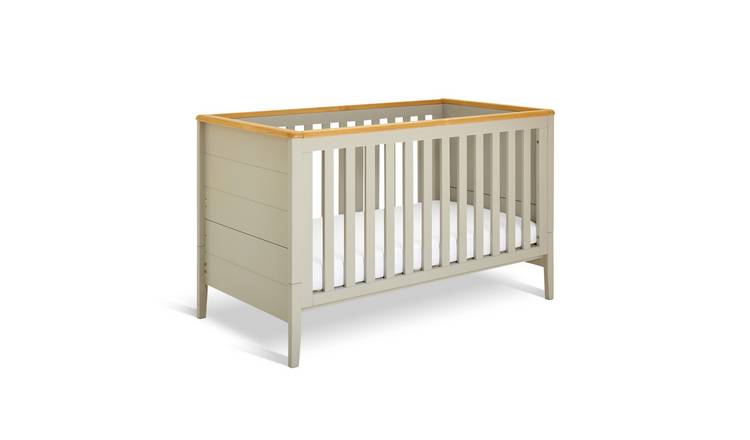 Cuggl Canterbury Nursery Cot Bed - Grey