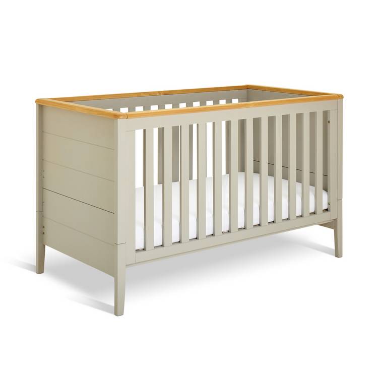 Cuggl Canterbury Nursery Cot Bed - Grey 0