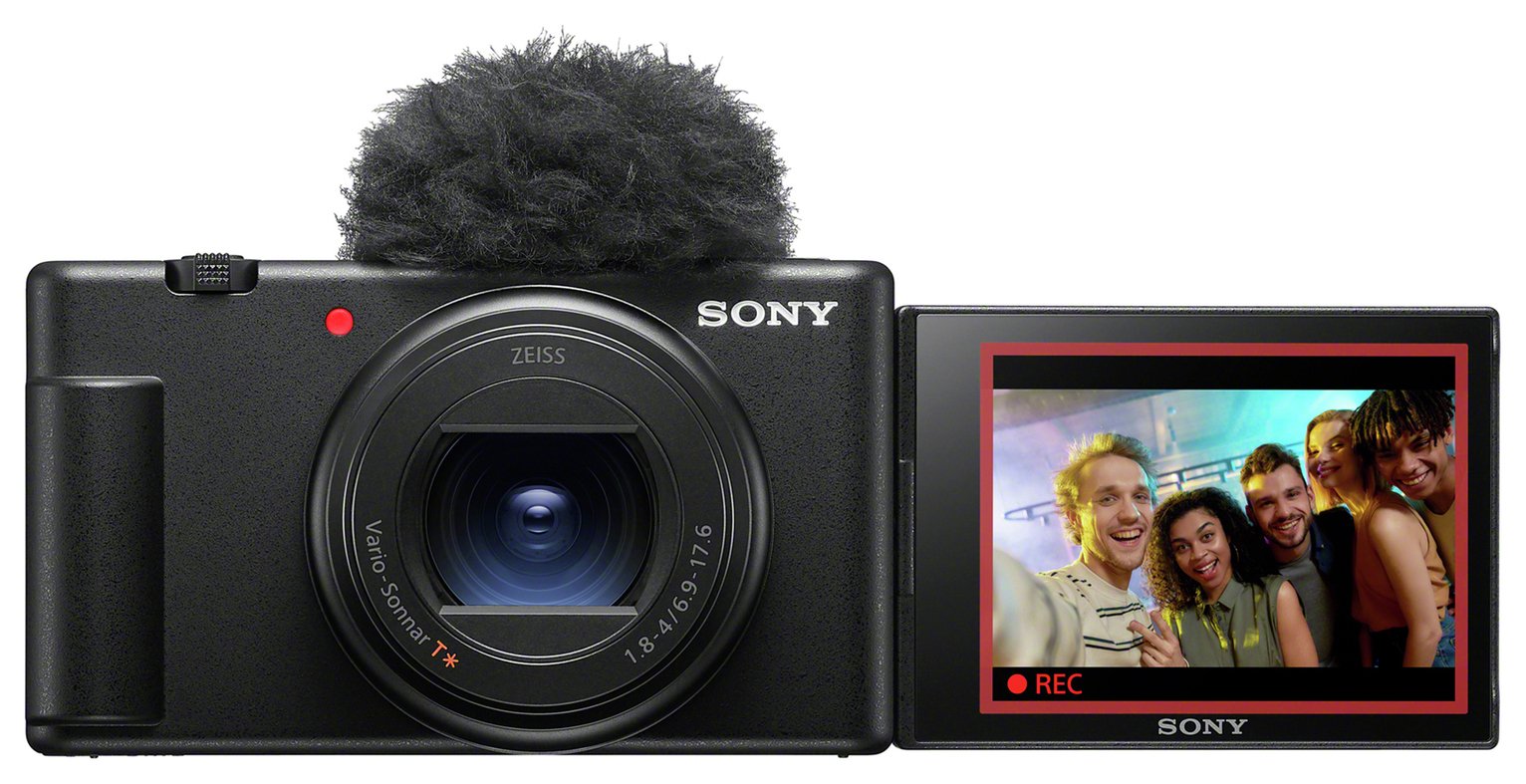 SONY Digital Camera SONY ZV-1 デジカメ ブラック Sony ZV-1 II Digital Camera for Vloggers - Black – Next Day Deal