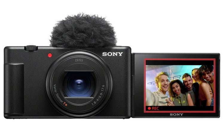 Sony ZV-1 20.1MP 2.90x Zoom Compact Digital Camera - Black