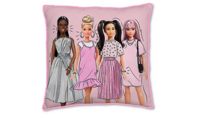 Coussin Barbie Love 40x40 cm pas cher