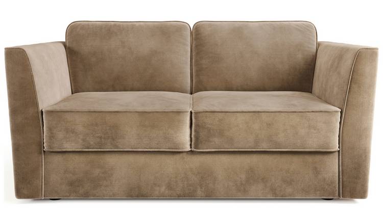 Jay-Be Elegance Velvet 2 Seater Sofa Bed - Beige