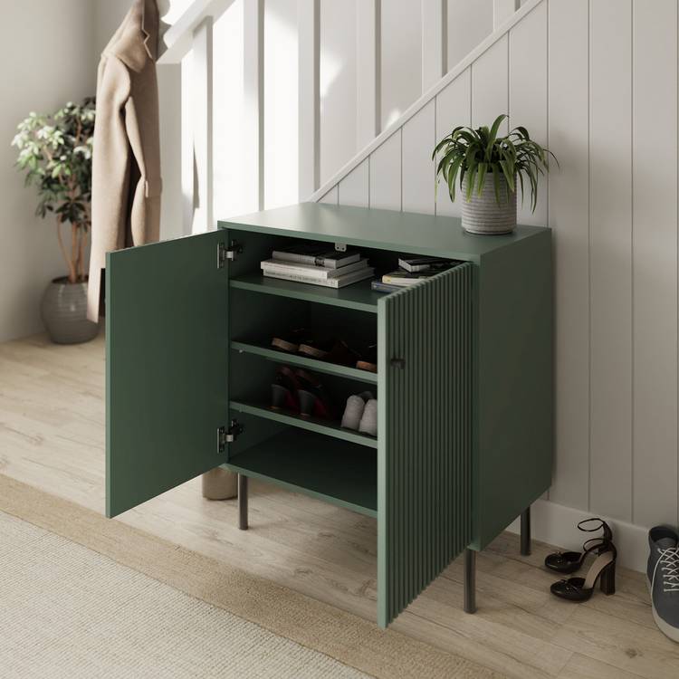 GFW 2 Door Storage Unit - Green 0